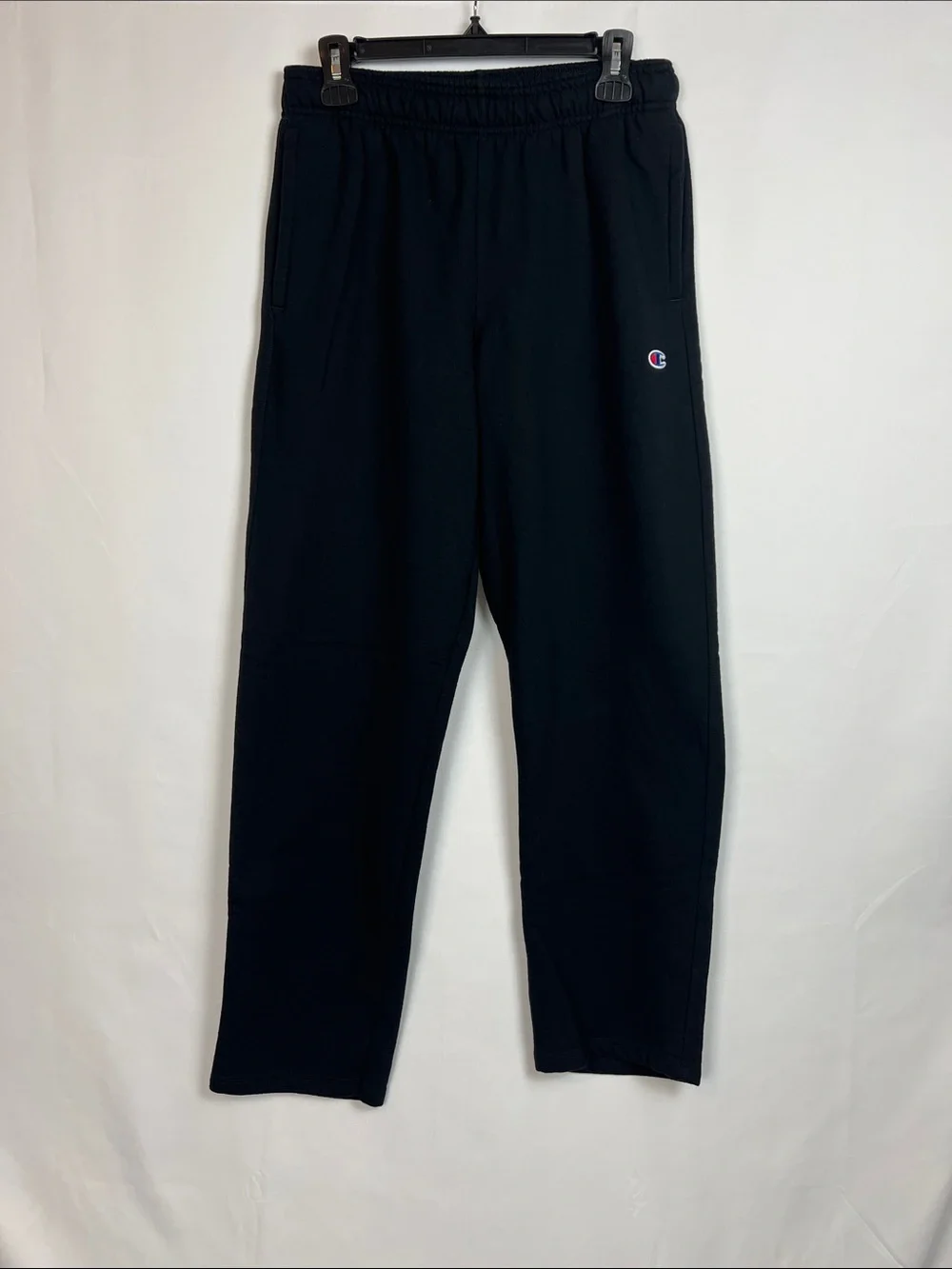 Champion Black Fleece Sweatpants- Size M